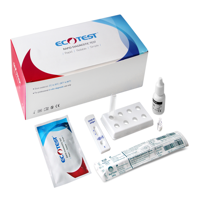 Швидкий тест для визначення антигена COVID-19, COV-S23 №20 Ecotest